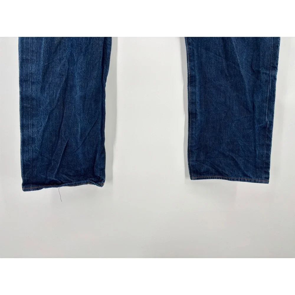 Levis 501 Mens 38x31 Y2K Style Clean Indigo Blue Denim Skater-Loose Fit